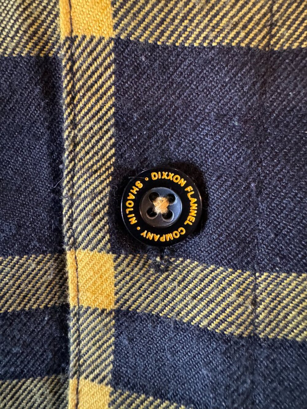 DIXXON - Shaolin flannel button down - mens Medium - Picture 3 of 5